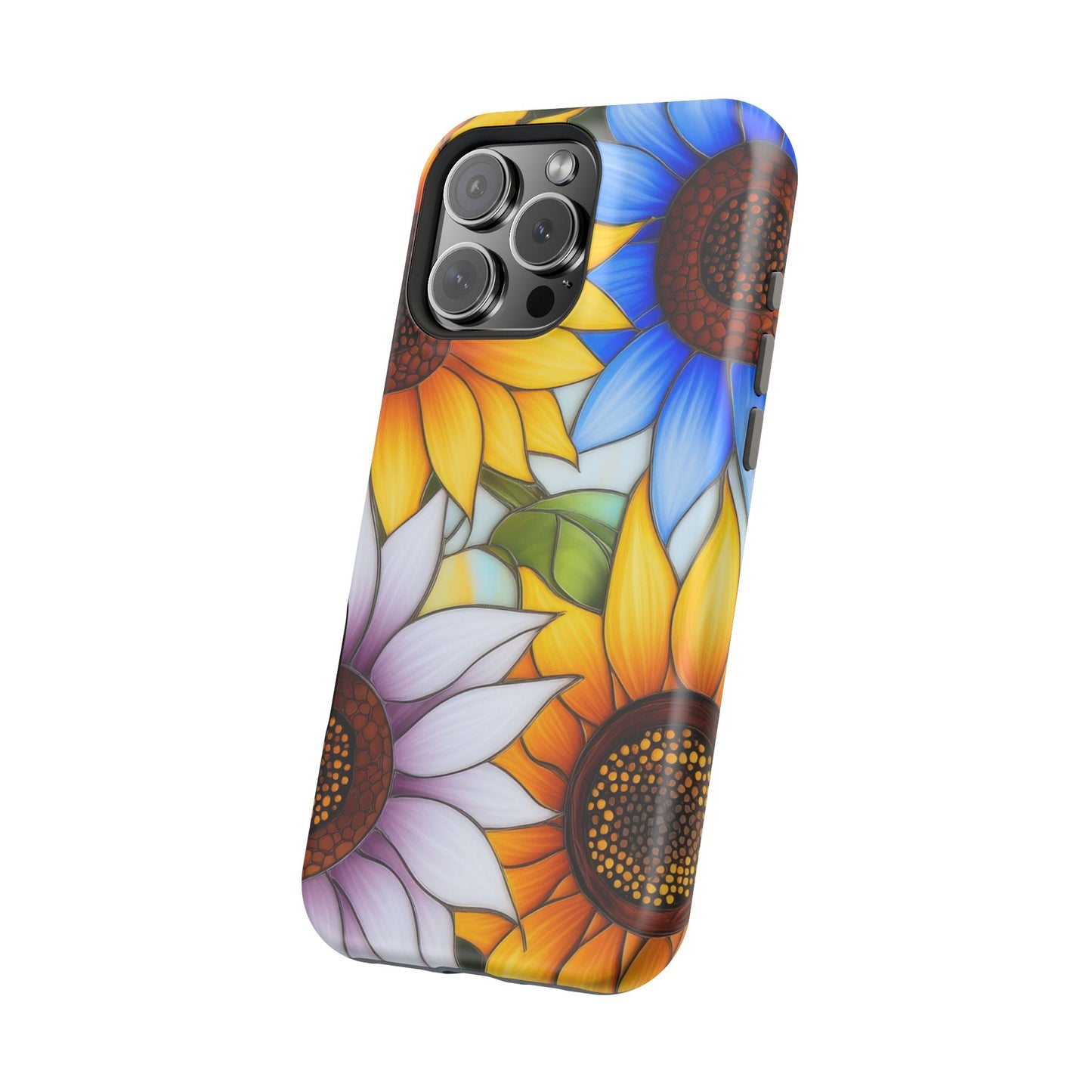Colorful Sunflowers MagSafe® Compatible Tough Case for iPhone