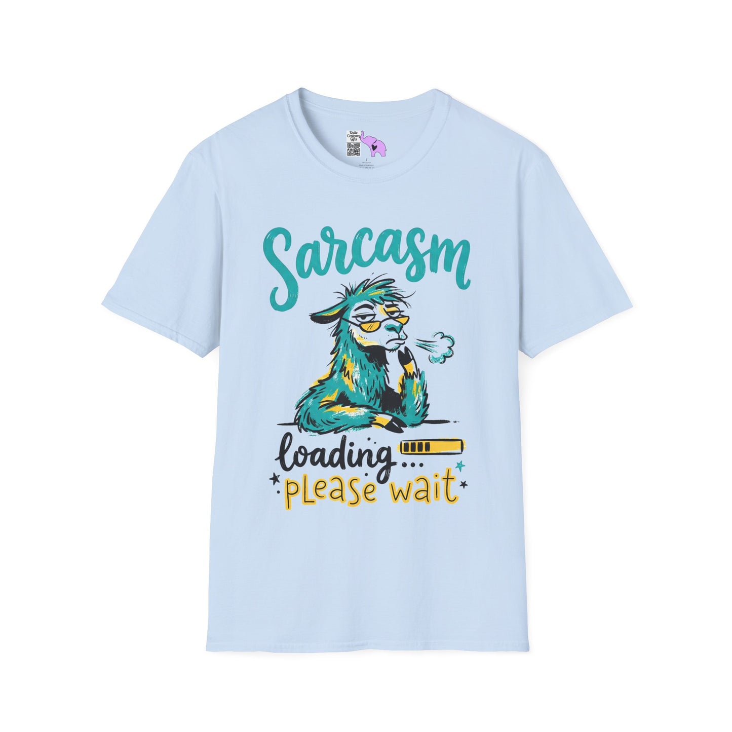 ""Sarcasm Loading Please Wait (Llama) Adult T-shirt