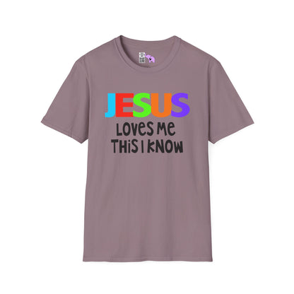 Jesus Loves Me This I Know 2 Adult T-shirt