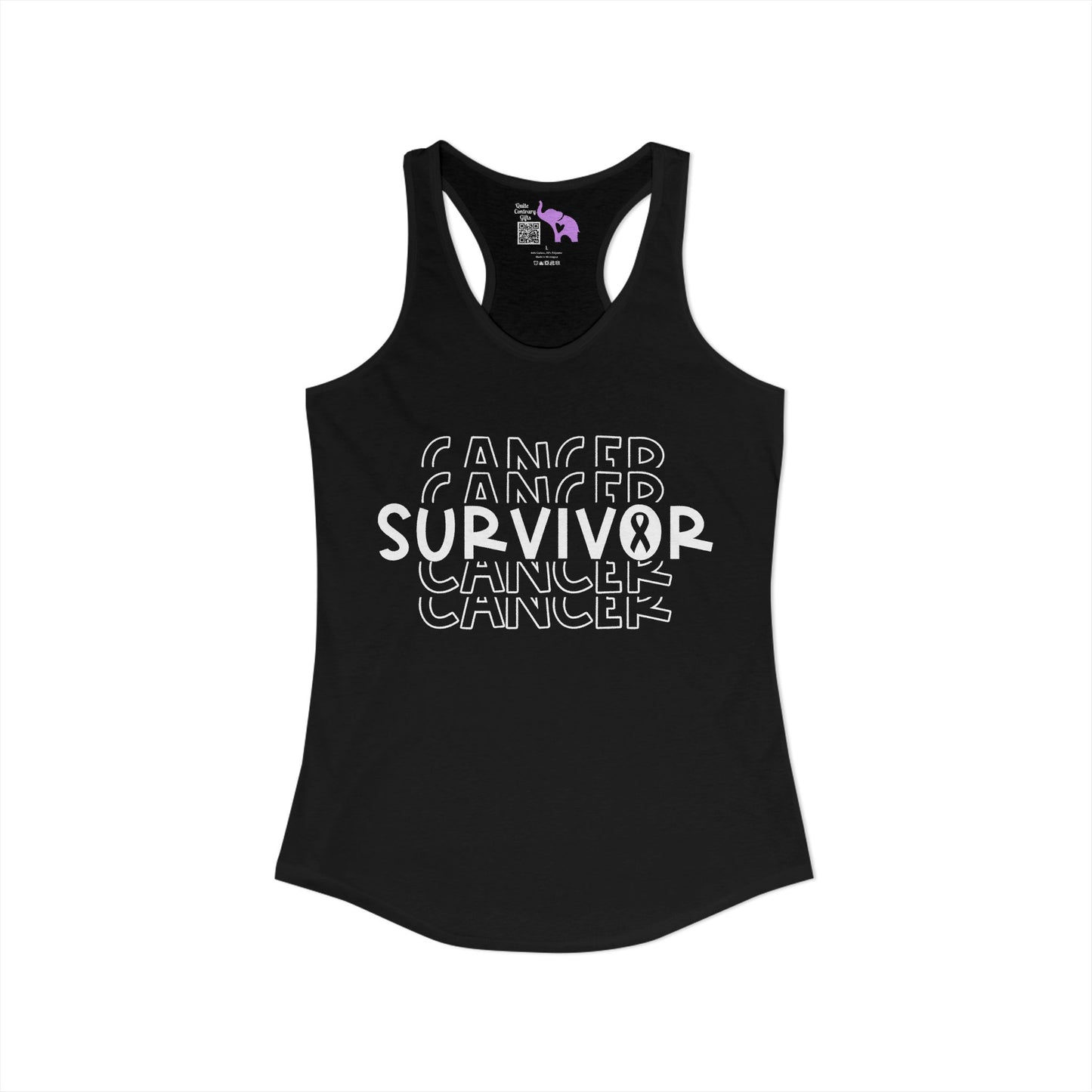 Cancer Survivor Women's Ideal Racerback Tank