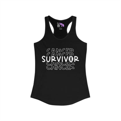 Cancer Survivor Women's Ideal Racerback Tank
