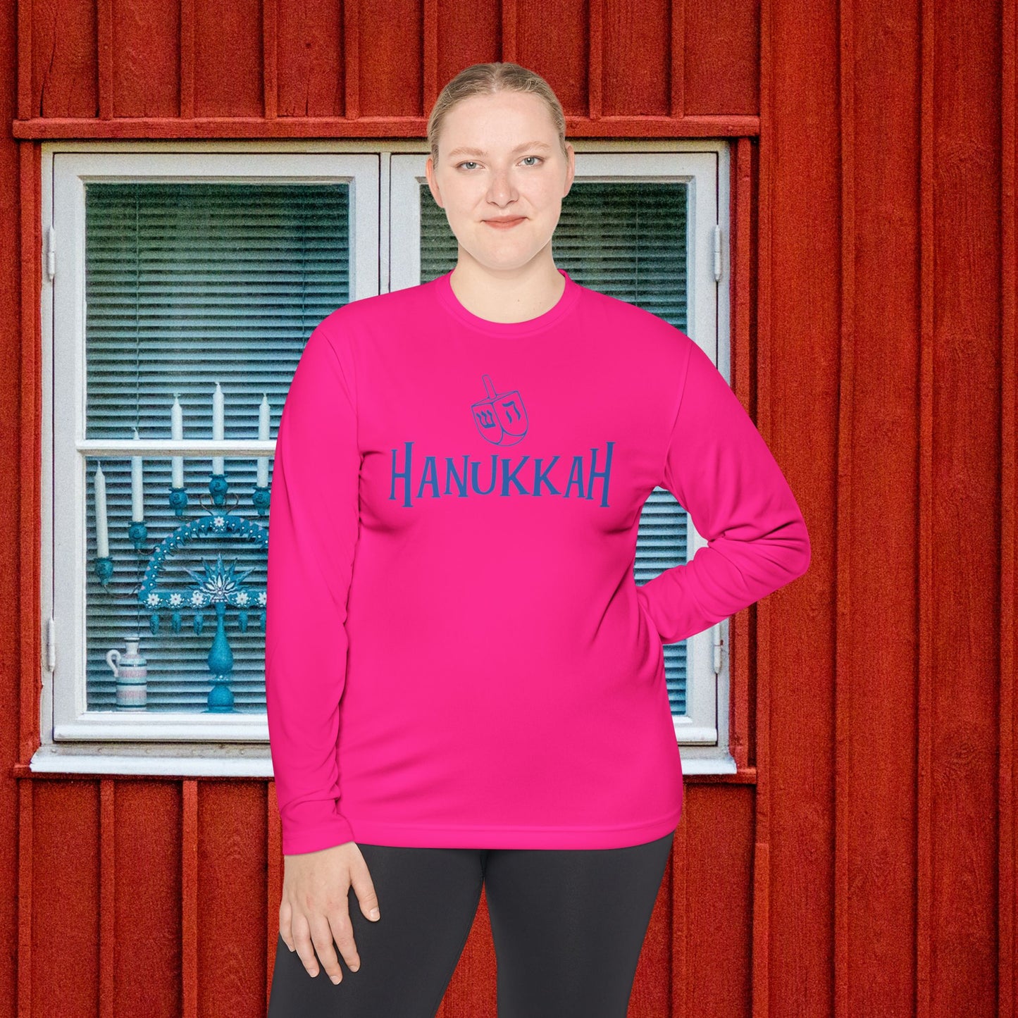Hanukkah Adult Long Sleeve Tee