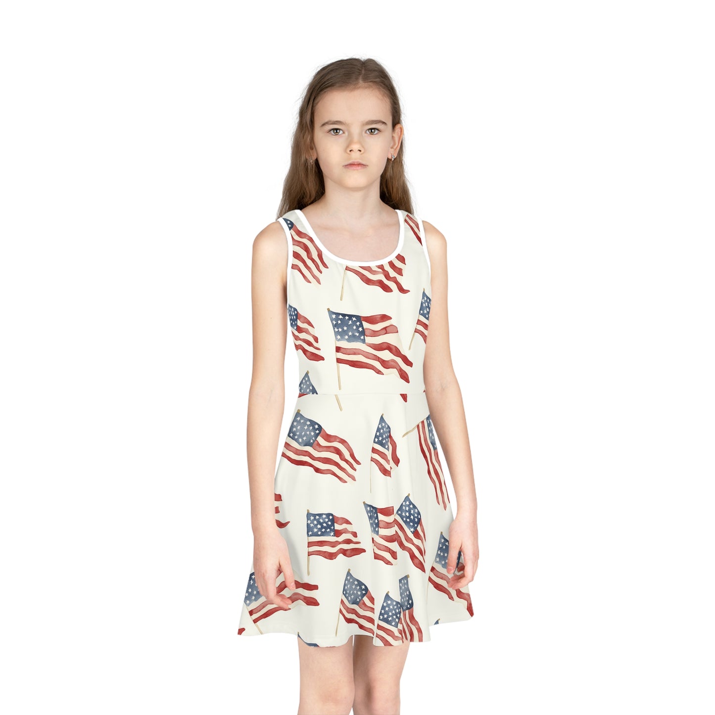 Waves of Freedom Girls Sundress