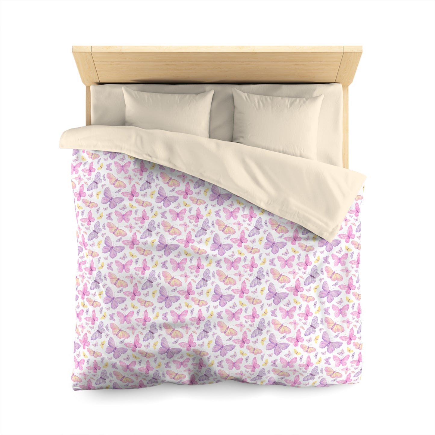 Pastel Butterfly Dreams Duvet Bedding Set