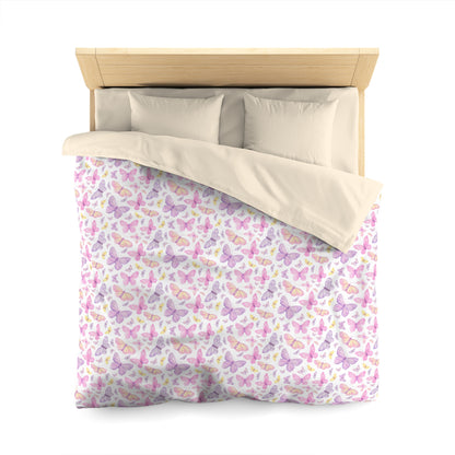 Pastel Butterfly Dreams Duvet Bedding Set