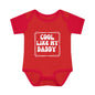 Cool Like My Daddy Infant Baby Rib Bodysuit