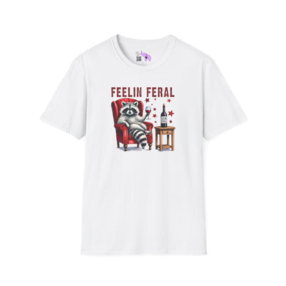 Feelin Feral (Wine) T-shirt