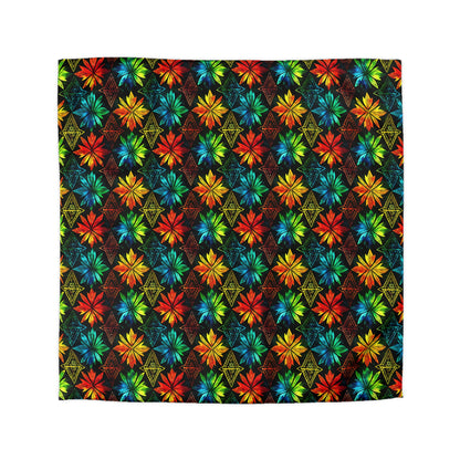 Celebration Mosaic Microfiber Duvet Cover