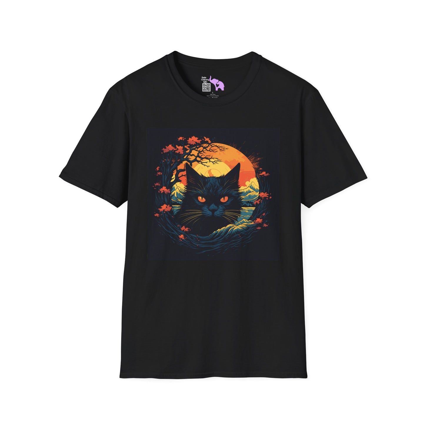 Creepy Black Cats 4 T-shirt