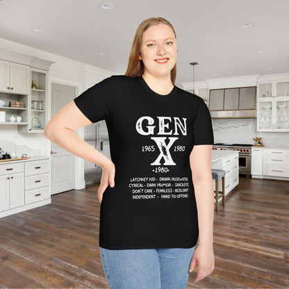 GenX 1980 Adult T-shirt