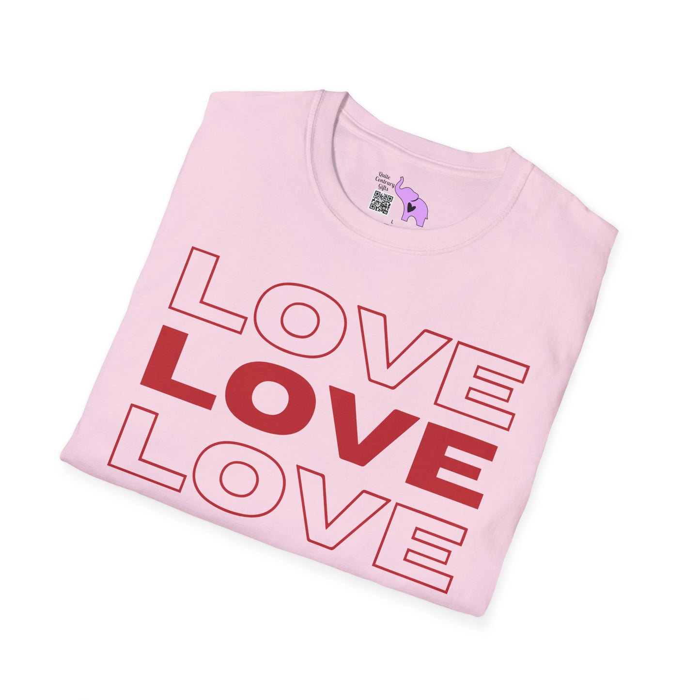 Love x4 Adult T-shirt