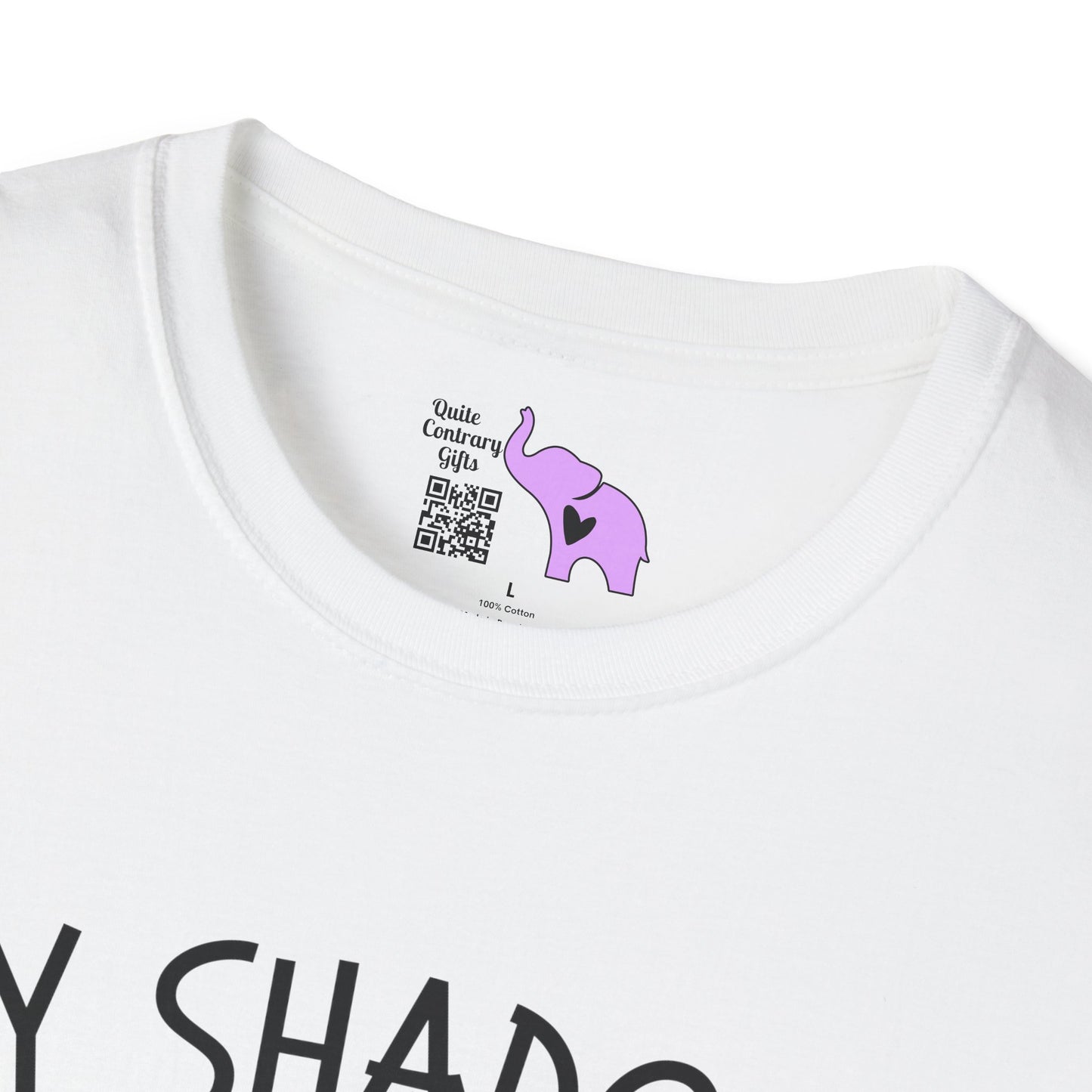 My Shadow Has Four Legs and a Tail Adult T-shirt