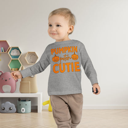 Pumpkin Patch Cutie Toddler Long Sleeve Tee