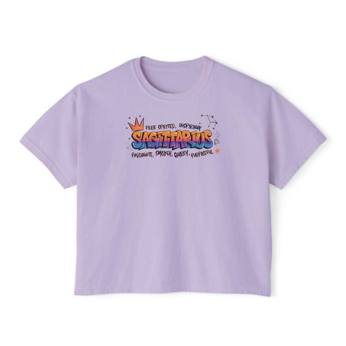 Sagittarius Street Art Women's Boxy Tee