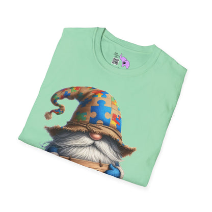 Be Kind Autism Awarness Gnome Adult T-shirt