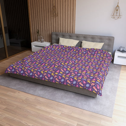 Axolotl Adventures Microfiber Duvet Cover