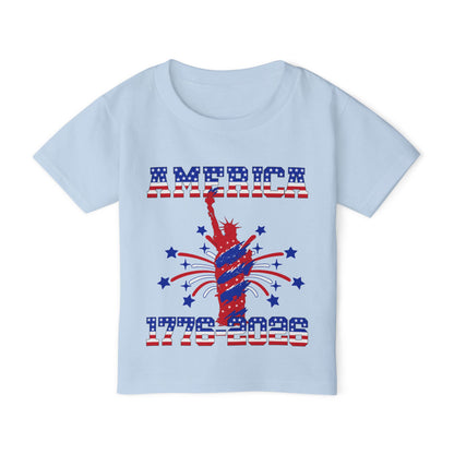 America 1776-2026 (Statue of Liberty) Heavy Cotton™ Toddler T-shirt