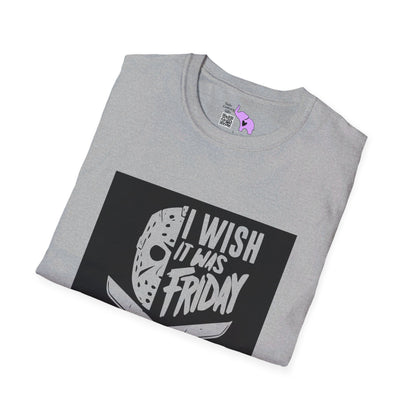 Jason Voorhees I Wish It Was Friday T-shirt