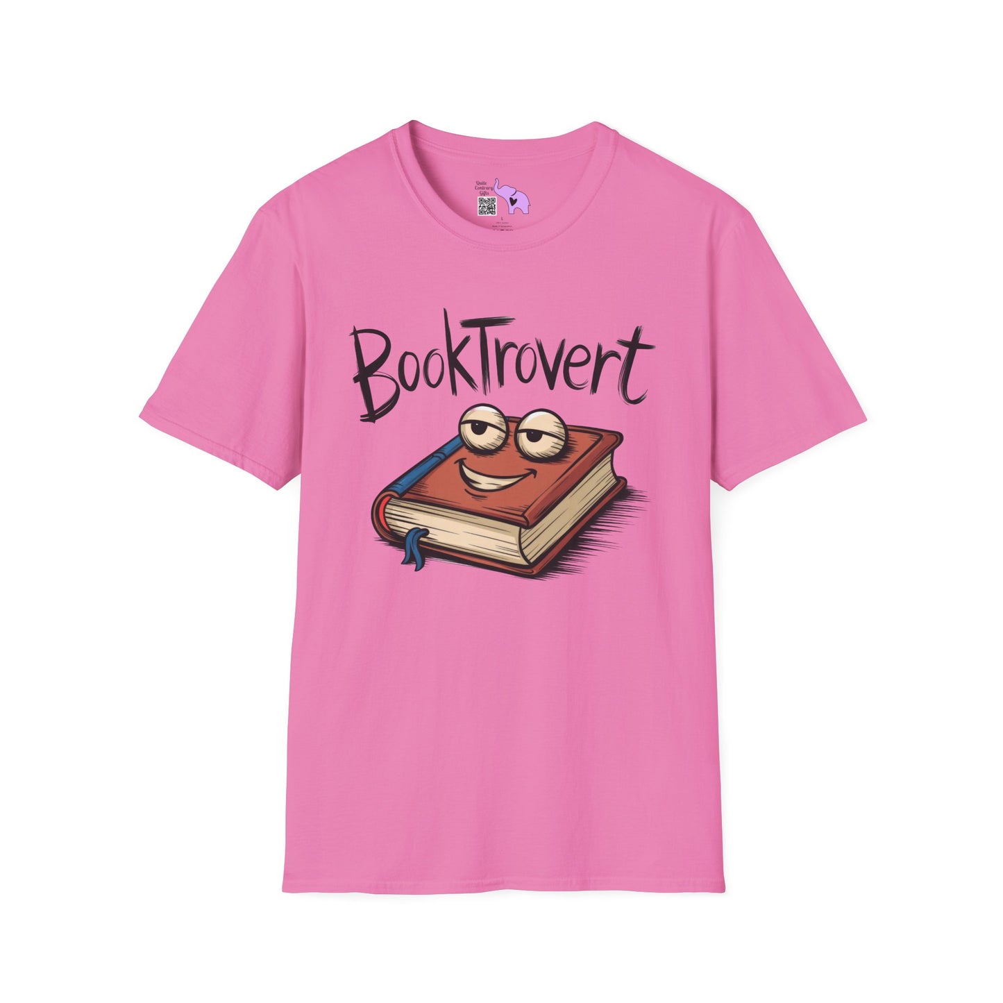 Booktrovert(Cartoonish Book) Adult T-shirt