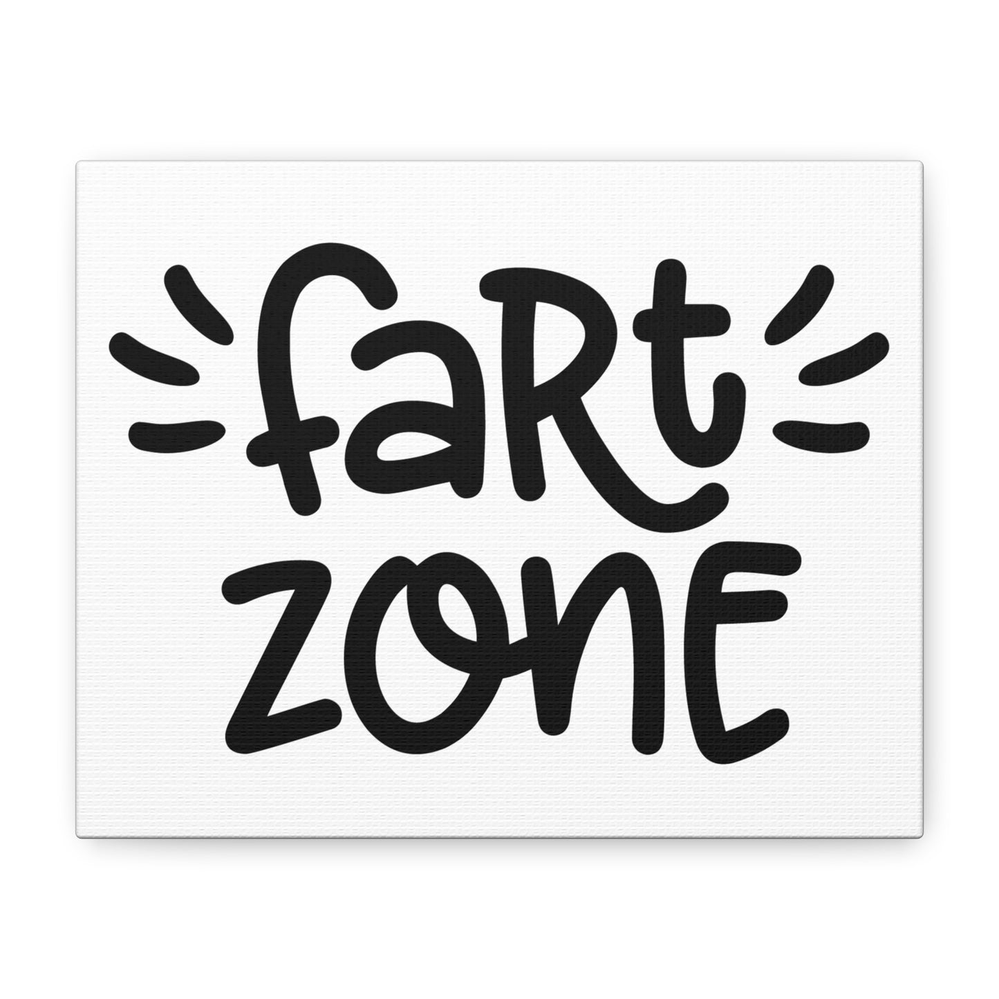 Fart Zone Canvas Art