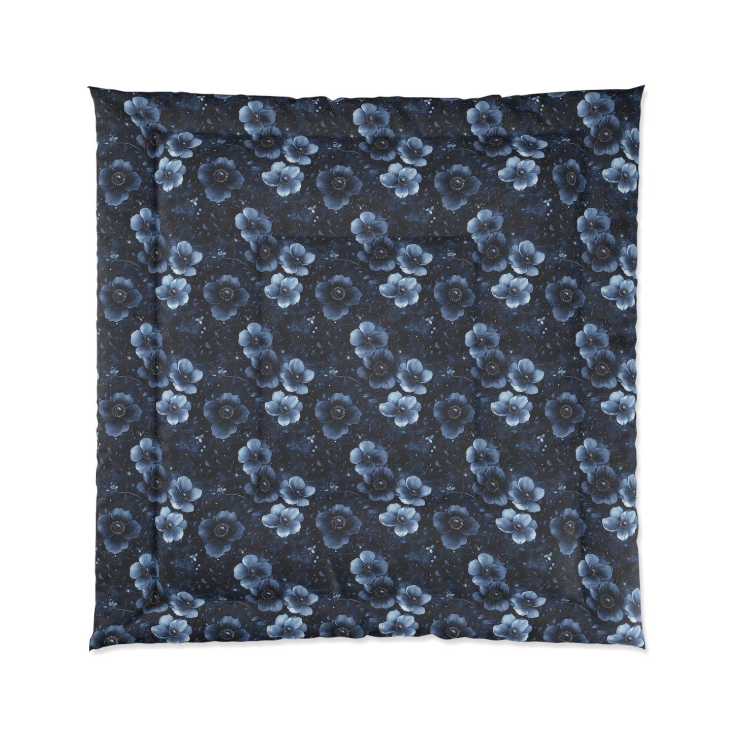 Midnight Blossoms Comforter