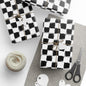 Distorted Check Wrapping Paper
