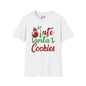 I Ate Santa's Cookies Adult T-shirt