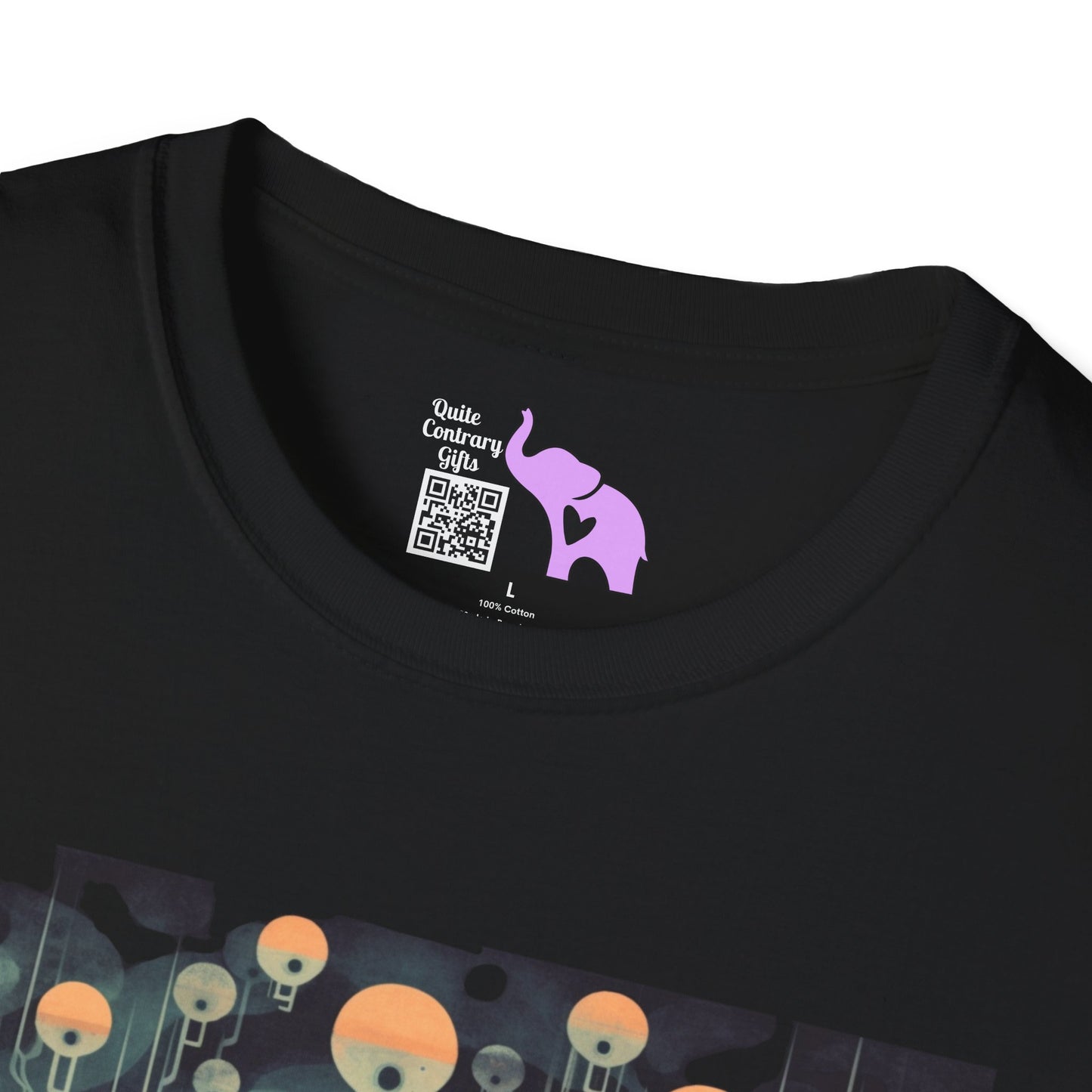 Creepy Ghost 10 Adult T-shirt