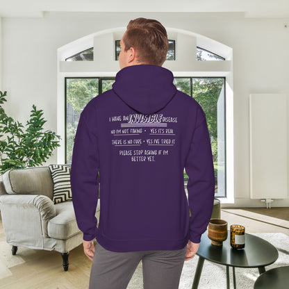 I'm An Invisible Warrior Heavy Blend™ Hooded Sweatshirt