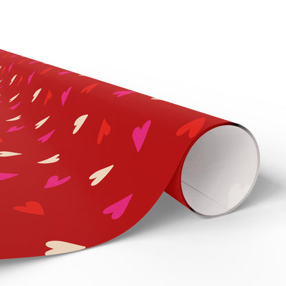 Cupid's Confetti Wrapping Paper