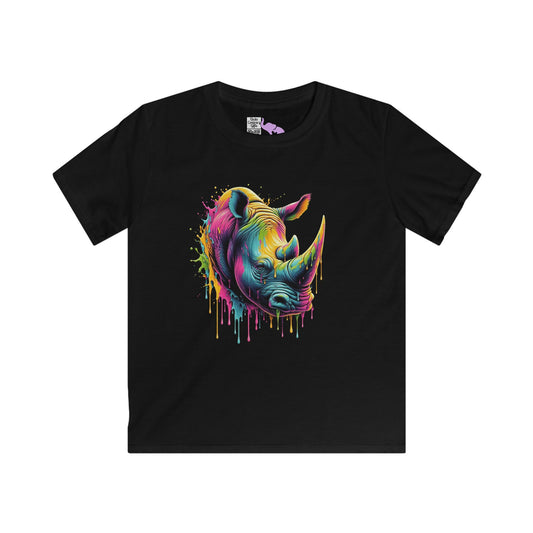 Colorful Rhino Youth Softstyle Tee