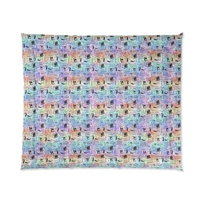 Colorful Chapters Comforter