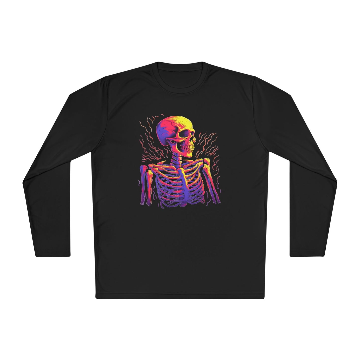 Creepy Bones 13 Adult Long Sleeve Tee