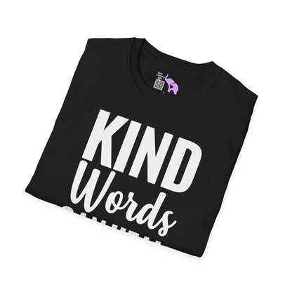 Kind Words Can Heal Deep Wounds Adult T-shirt