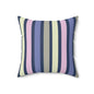 Earthy Stripes Throw Pillow