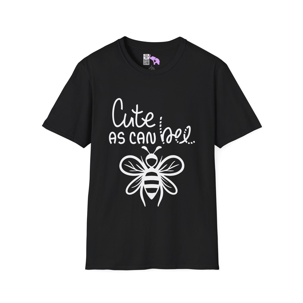 Cute As Can Bee Adult T-shirt