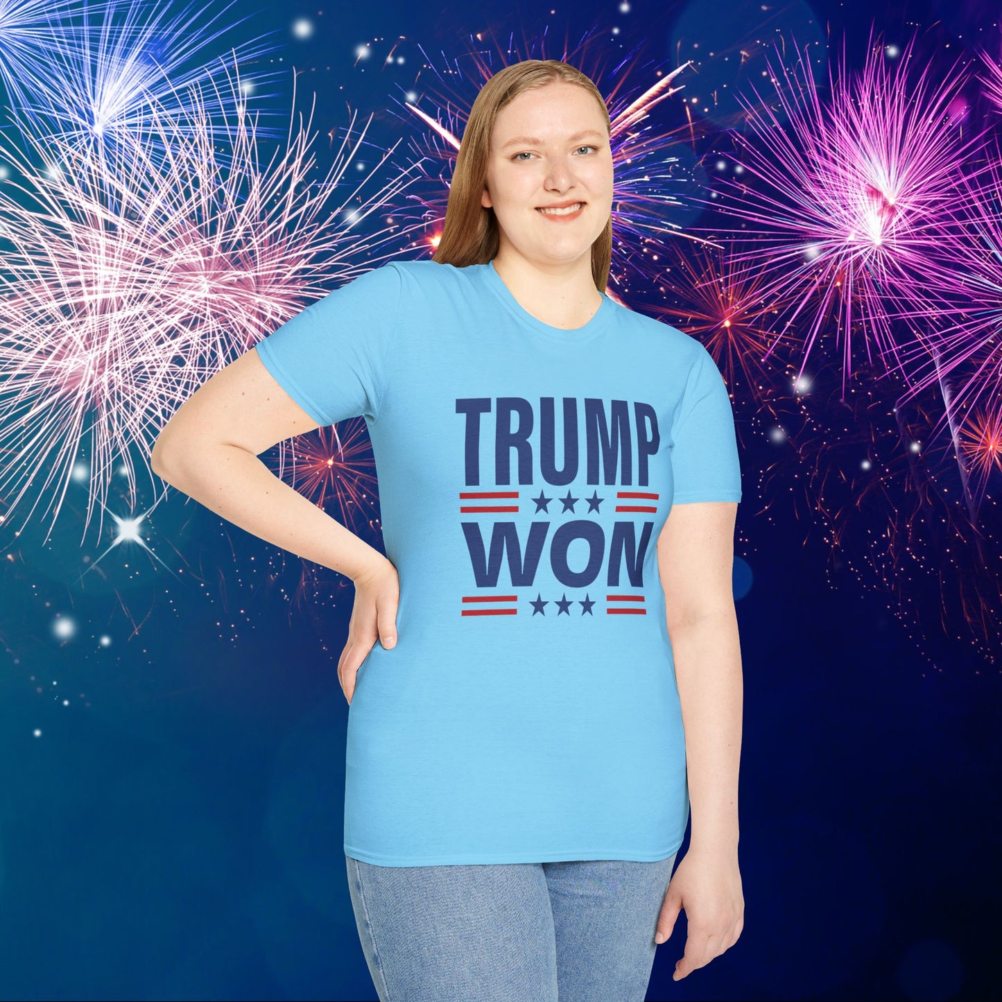 Trump Won 4 Adult T-shirt