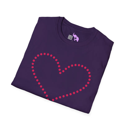 Heart 3 Adult T-shirt