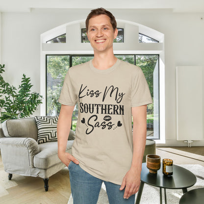 Kiss My Southern Sass Adult T-shirt