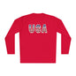 USA in Style Adult Long Sleeve Tee