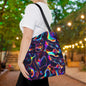 Holographic Mirage Canvas Tote Bag