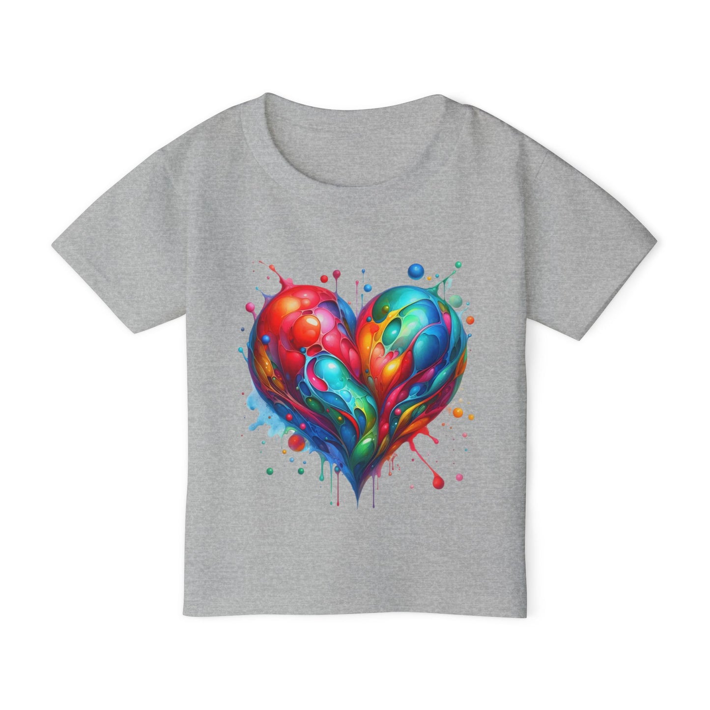 Love in Full Color Heavy Cotton™ Toddler T-shirt