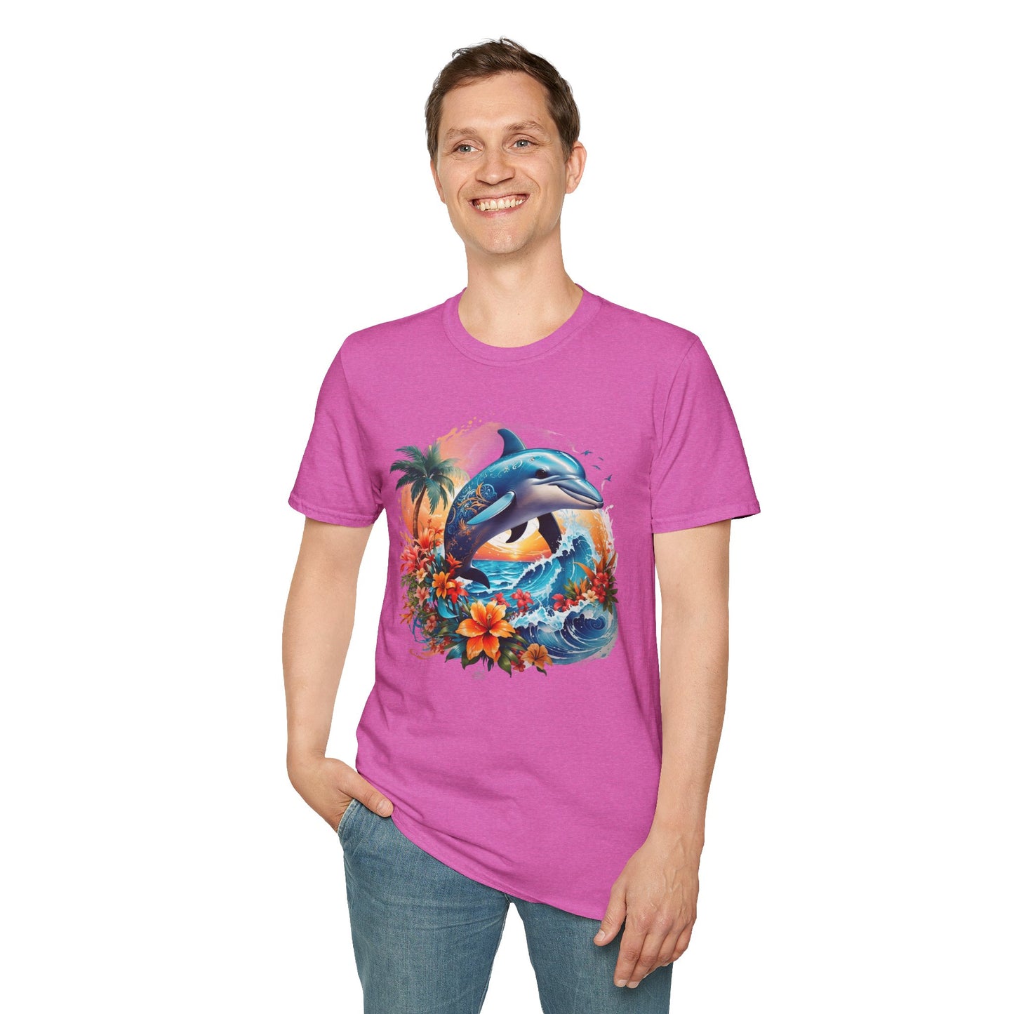 Tropical Dolphin T-shirt