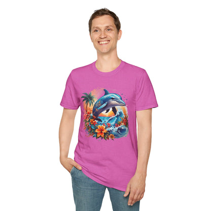 Tropical Dolphin T-shirt