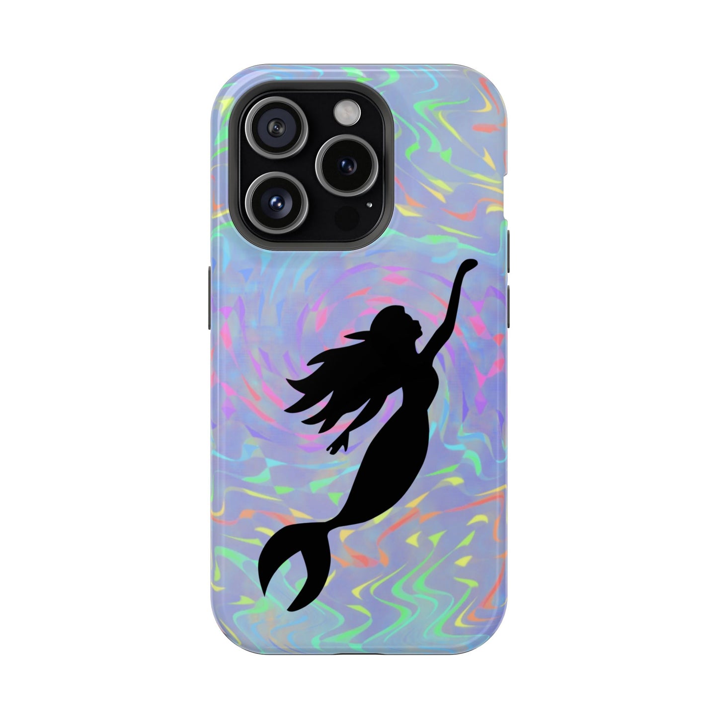 Mermaid Silhouette MagSafe® Compatible Tough Case for iPhone