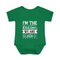 I'm The Reason We Are Late Infant Baby Rib Bodysuit