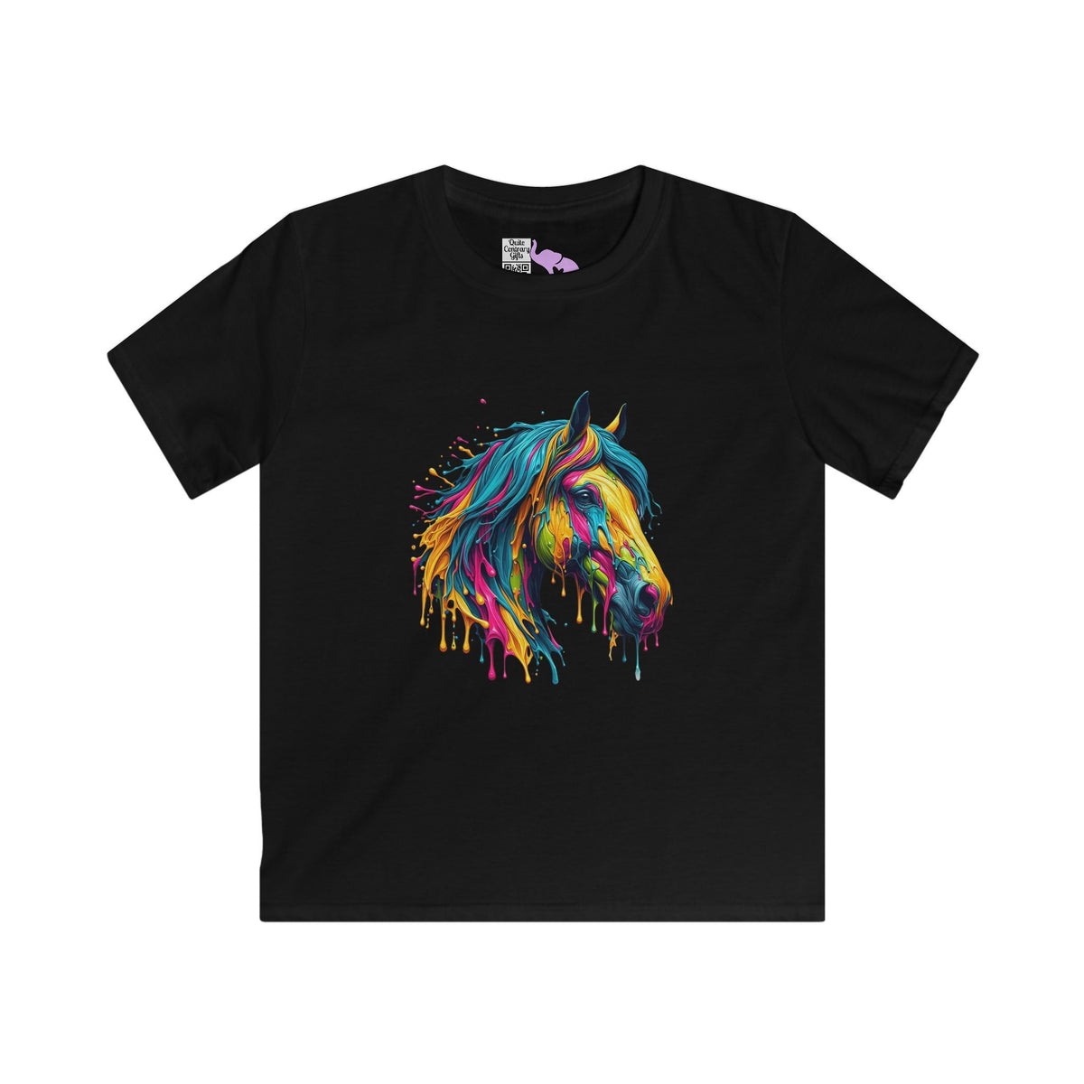 Colorful Horse Youth Softstyle Tee