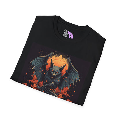 Creepy Bats Over Moon 5 T-shirt