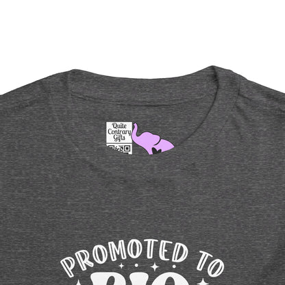 Promoted to Big Sister Toddler Tee