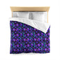 Celestial Glass Microfiber Duvet Cover